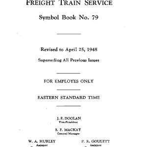 Arranged Freight Train Service