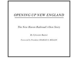 Article: Opening Up New England Article: Opening Up New England