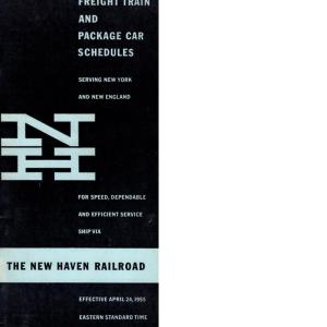 Freight Train & Package Car Schedules