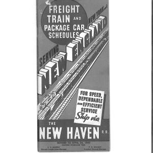 Freight Train & Package Car Schedules