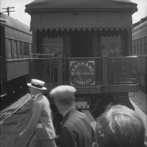 Early Merchant's Limited Drumhead Sign