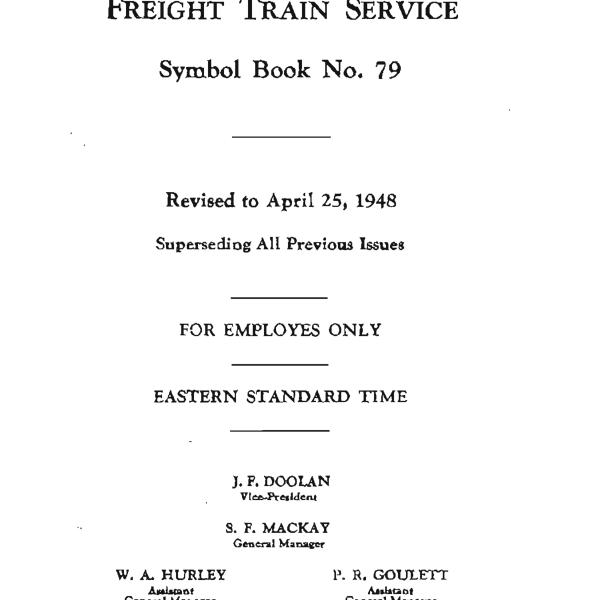 Arranged Freight Train Service