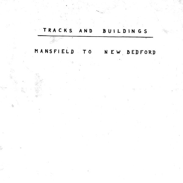 Tracks & Buildings - Mansfield to New Bedford