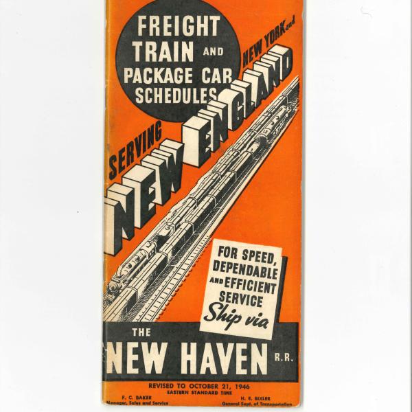 Freight Train & Package Car Schedules