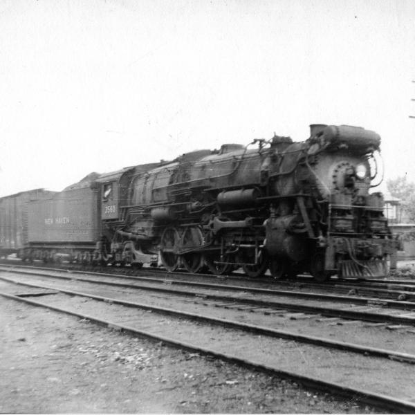 R-3 Class 4-8-2 #3560 At Dudley, MA.
