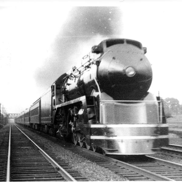 I-5 4-6-4 with NH CABANA at Readville, MA