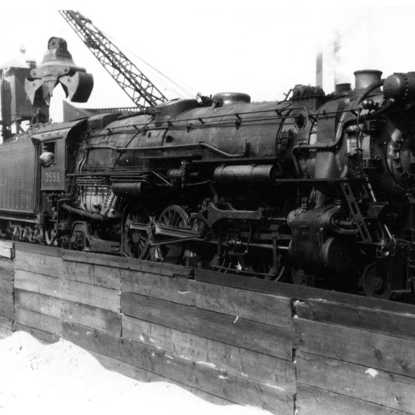 Locomotive #3558.