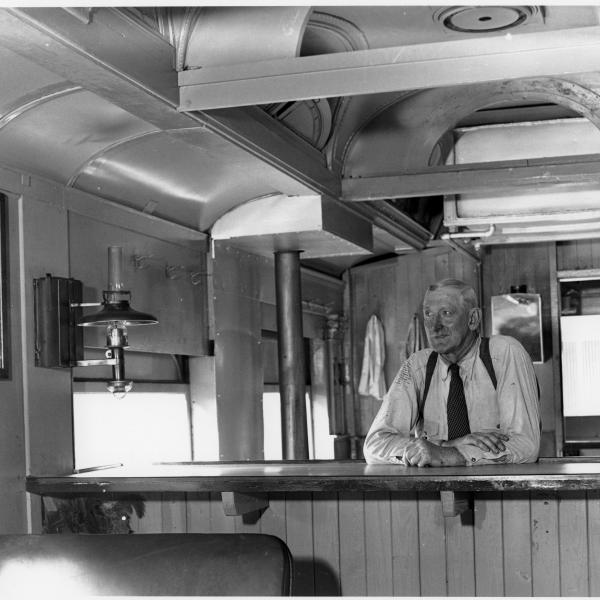 Work Passenger Car W-151 Interior.