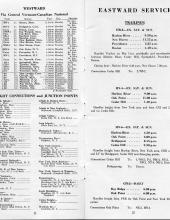 Freight Train & Package Car Schedules