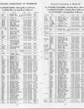 Freight Train & Package Car Schedules