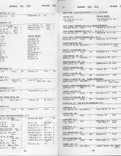 Freight Train & Package Car Schedules