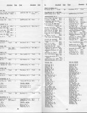 Freight Train & Package Car Schedules