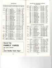 Freight Train & Package Car Schedules