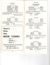 Freight Train & Package Car Schedules