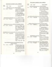 Freight Train & Package Car Schedules