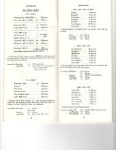 Freight Train & Package Car Schedules