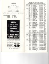 Freight Train & Package Car Schedules
