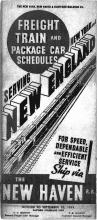 Freight Train & Package Car Schedules