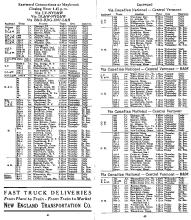 Freight Train & Package Car Schedules