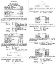Freight Train & Package Car Schedules