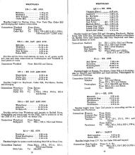 Freight Train & Package Car Schedules